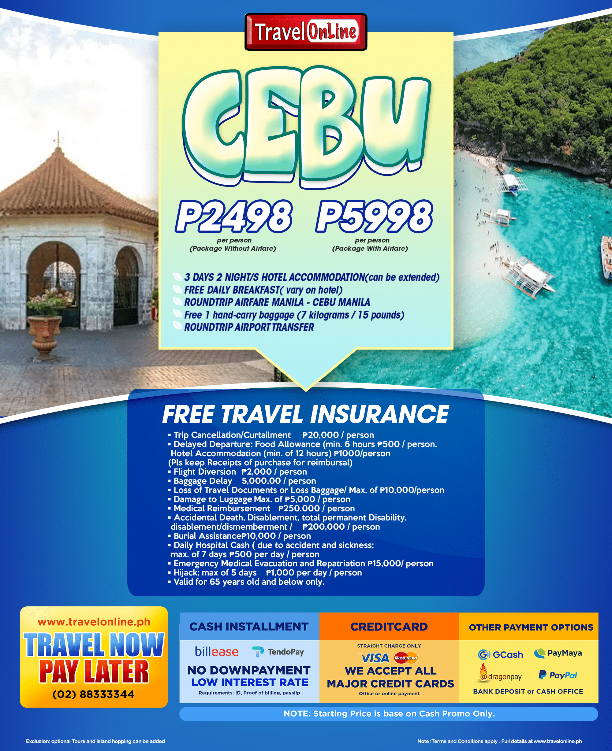 cebu travel agencies packages